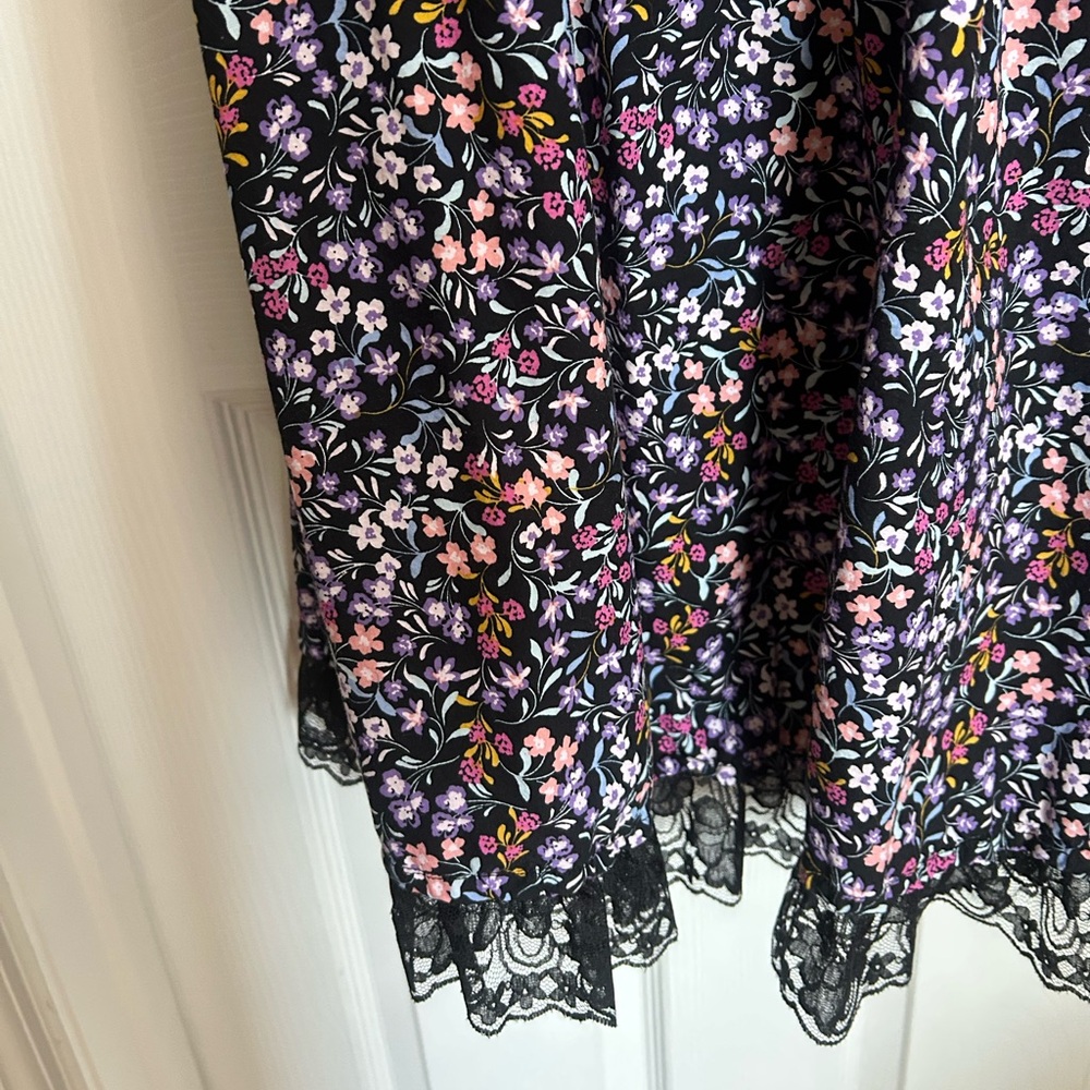 Terra & Sky Floral Midi Dress – Size 3X - Picture 10 of 11